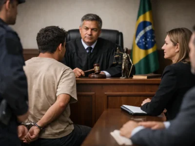Como funciona audiência de custódia no Brasil